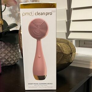 PMD Clean Pro Gold Smart Facial Device in Pink
